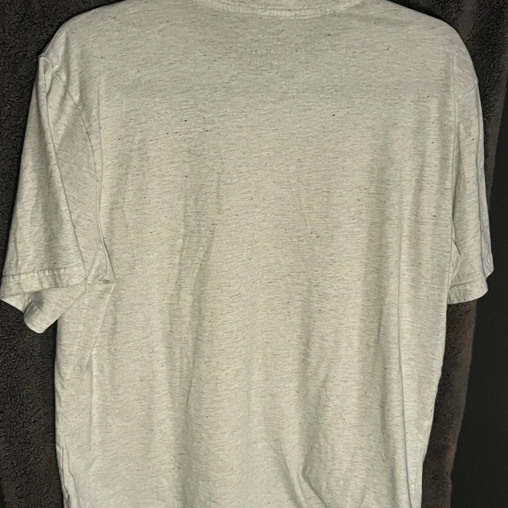 Banana Republic Light Gray Motorcycle Tee - Picture 3 of 3